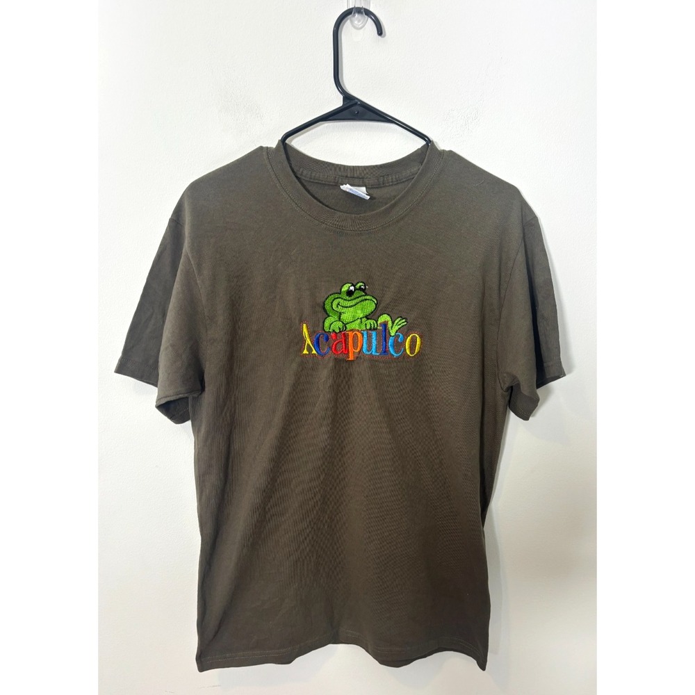 Yazbek Acapulco Embroidered Medium T Shirt Frog